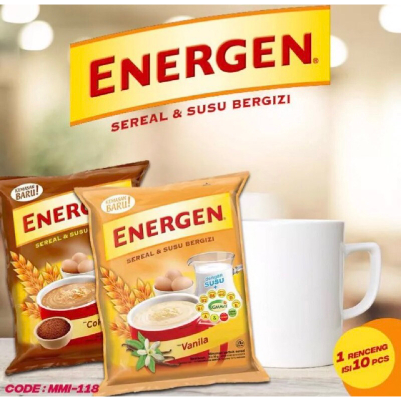 

Energen minuman sereal renceng