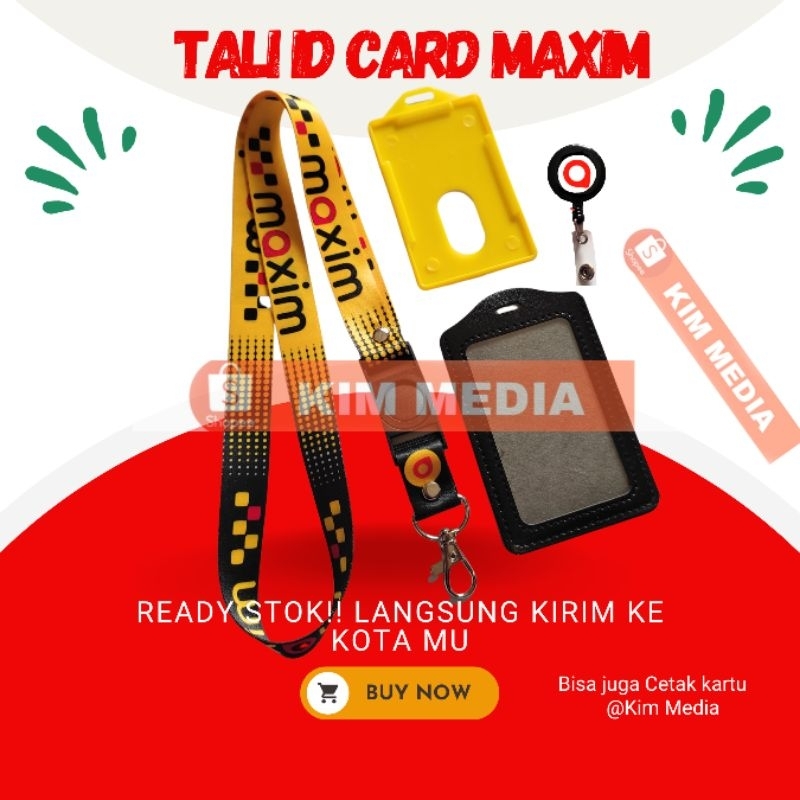 

Tali id Card Maxim / Lanyard Maxim / Gantungan Kunci Hp Maxim Printing bisa Satuan