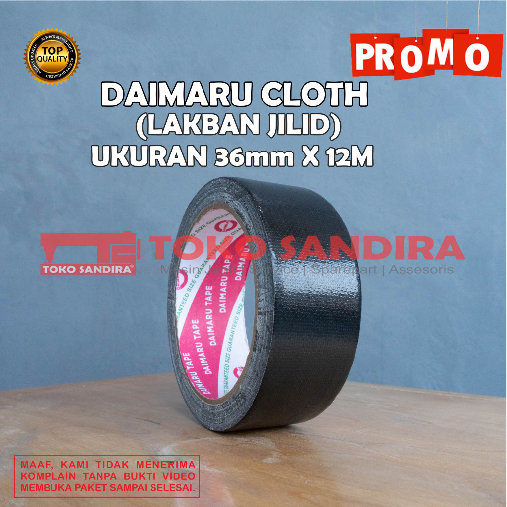 

1 pcs Lakban jilid daimaru 36mm x 12M/isolasi murah/lakban murah/lakban jilid murah/lakban daimaru murah