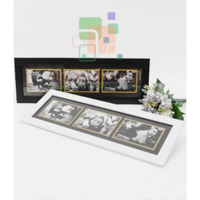 Pigura 3 foto ukuran 4r