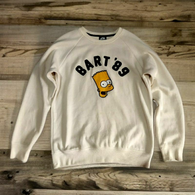 Sweater Crewneck Bart Simpson x grapic tee copyright 2015