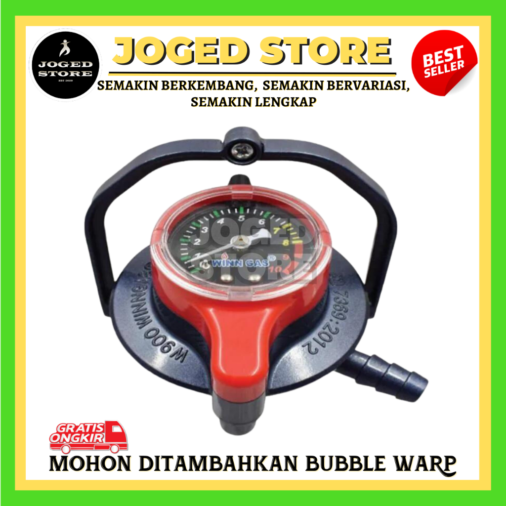 WINN GAS REGULATOR GAS W-900 M | REGULATOR GAS TEKANAN RENDAH | REGULATOR GAS KUNCI GANDA | REGULATO