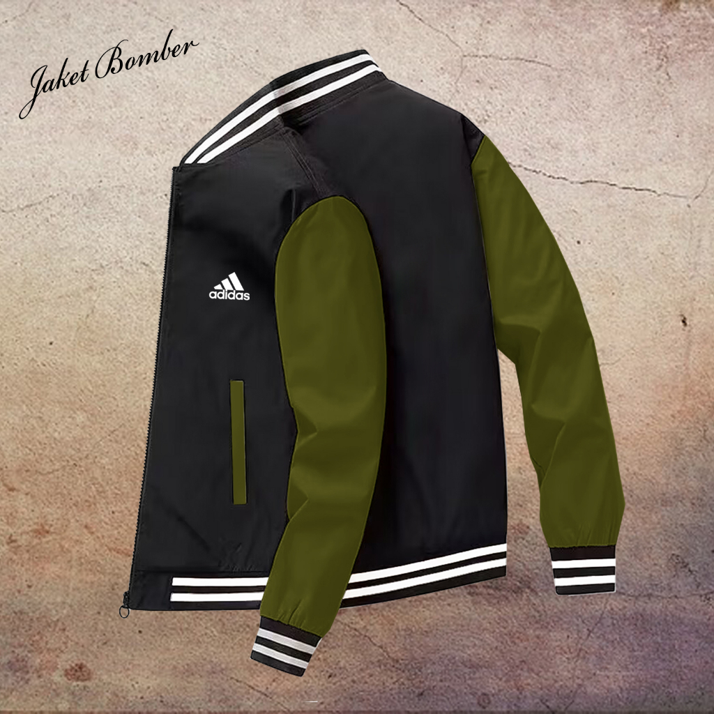 Real Pick Jaket Bomber Brand adds Terbaru / Jaket Pria Kombinasi, waterproof / jaket Parasut Origina