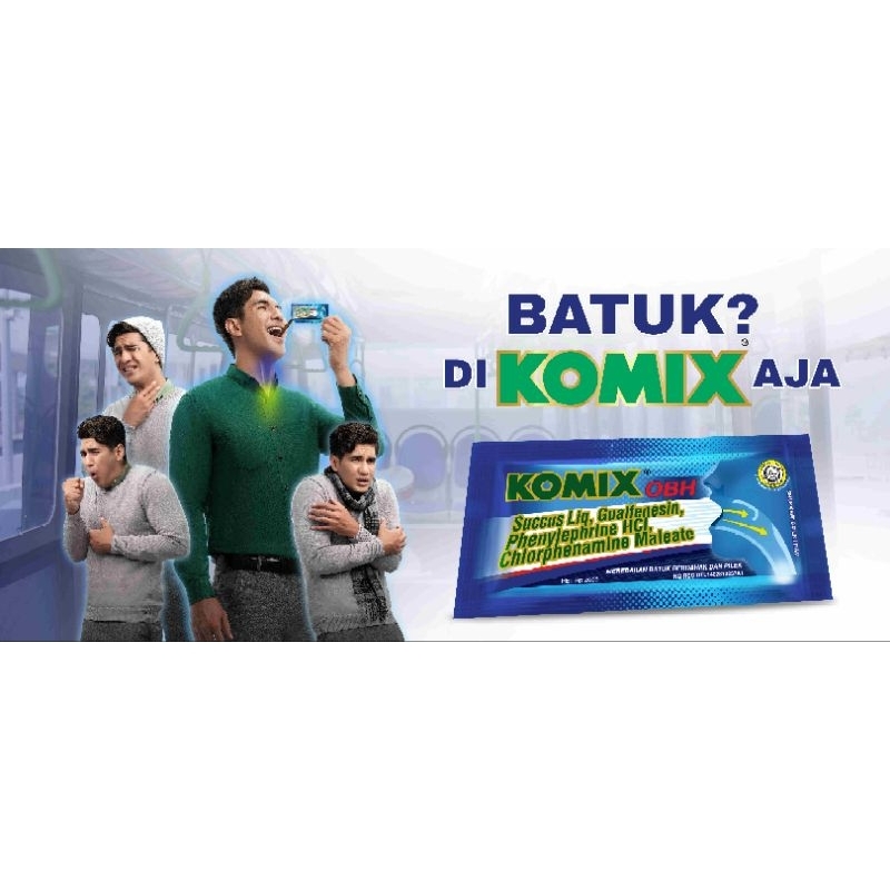Gigikbunga Komix Jeruk Nipis 1 Box (30 Sachets @ 7Ml)
