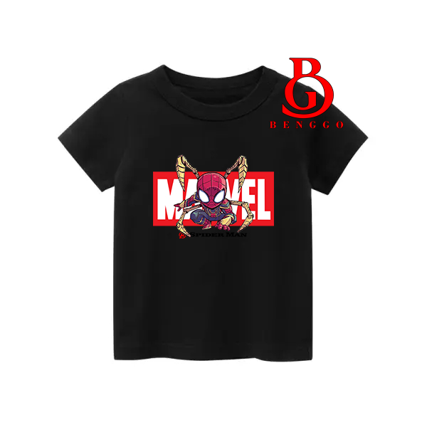 Benggo.Kids | Terbaru Kaos Anak Marvel 1- 12 Tahun / Kaos Anak Marvel / Kaos Anak Marvel Original Ma