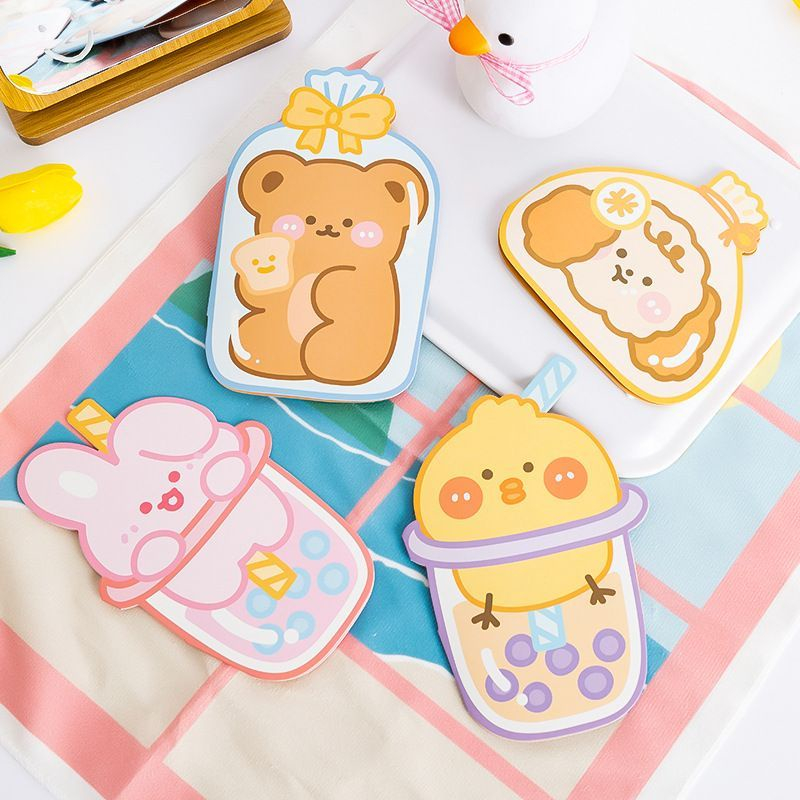 KARTU UCAPAN KARAKTER BENTUK HEWAN LUCU BERUANG KELINCI BEBEK AYAM SALLY SELAMAT ULANG TAHUN GREETIN