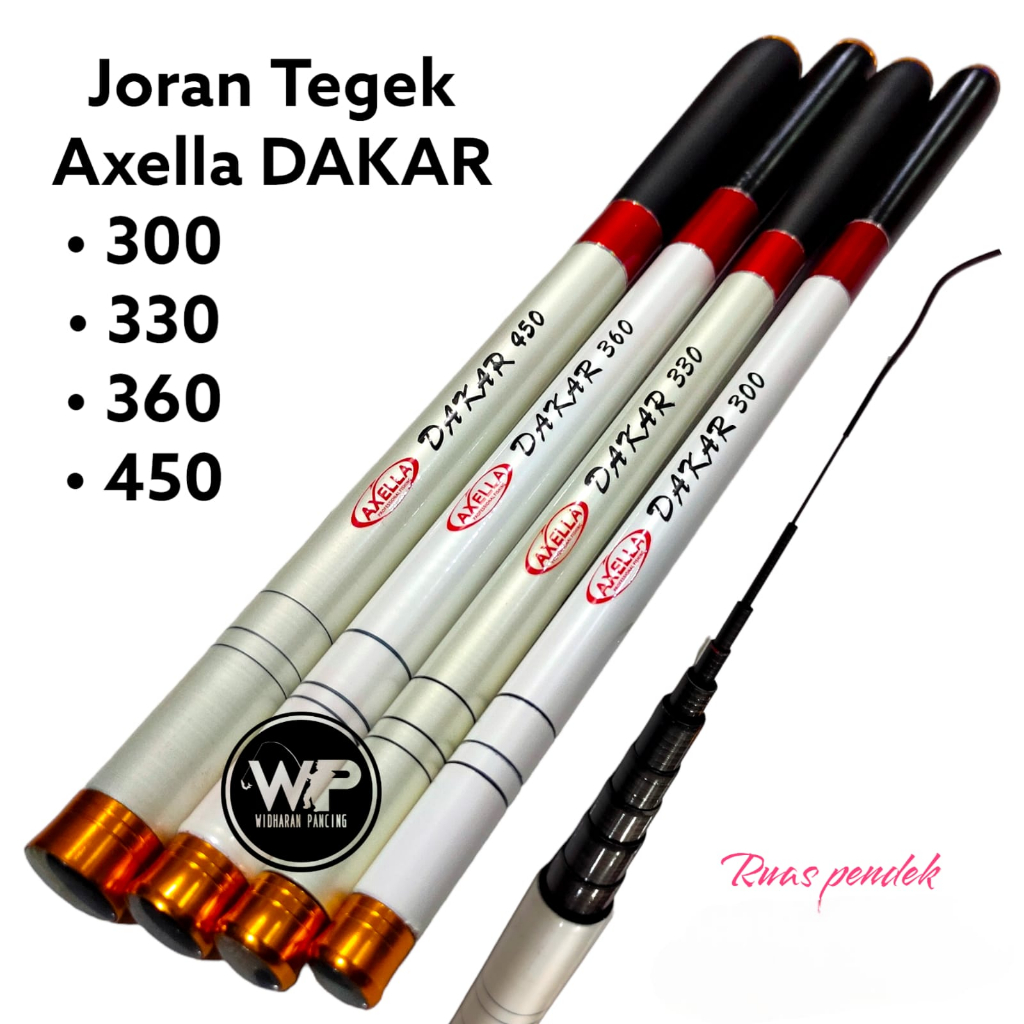 JORAN TEGEK AXELLA DAKAR CARBON RUAS PENDEK 300 330 360 450