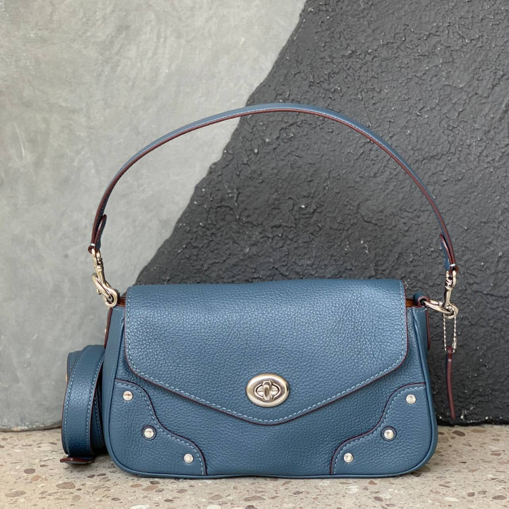 Coach Millie Shoulder Bag Denim