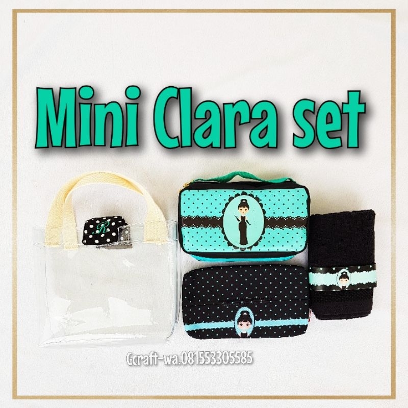 

mini clara set - set goodiebag - min.order 24set - tidak dijual satuan