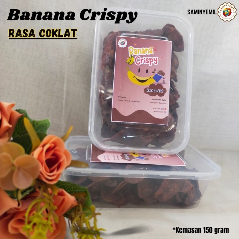 

KERIPIK PISANG | KERIPIK COKLAT | KERIPIK | RASA COKLAT | BANANA CRISPY | KERIPIK KEMASAN BOX 650ML