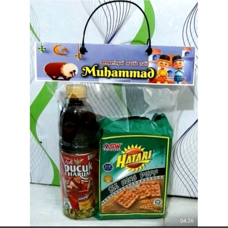 

[ minimal order 25biji//harga adalah perbiji ] Tas plastik maulid nabi / plastik snack maulid nabi / maulid nabi muhammad