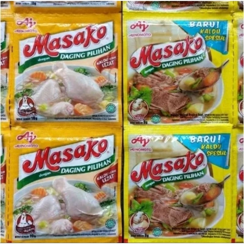 

Masako Royco Rasa Ayam Dan Sapi/ 24-48 Sachet