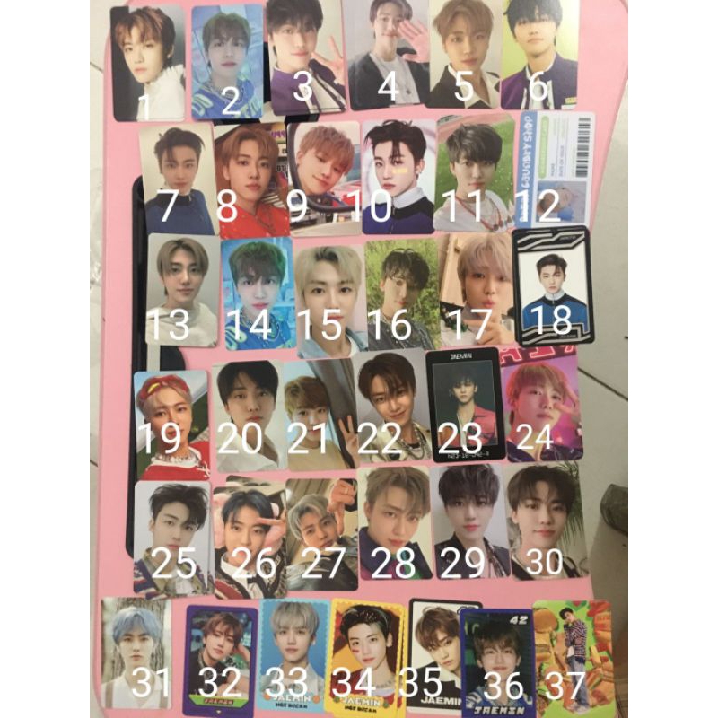 official photocard jaemin nct dream pc tds glitchmode beatbox spion mixtape new school keycard ar se