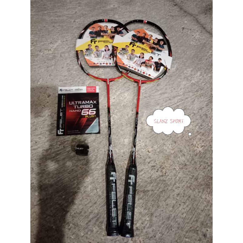 RAKET BADMINTON FELET AEROMARS 10 ORIGINAL 32 LBS