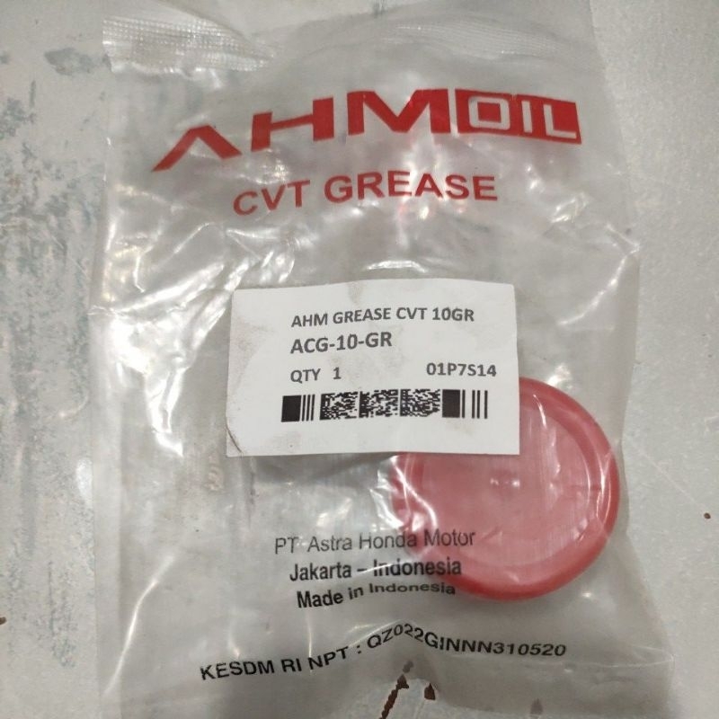 gemuk cvt / grease cvt  ahm