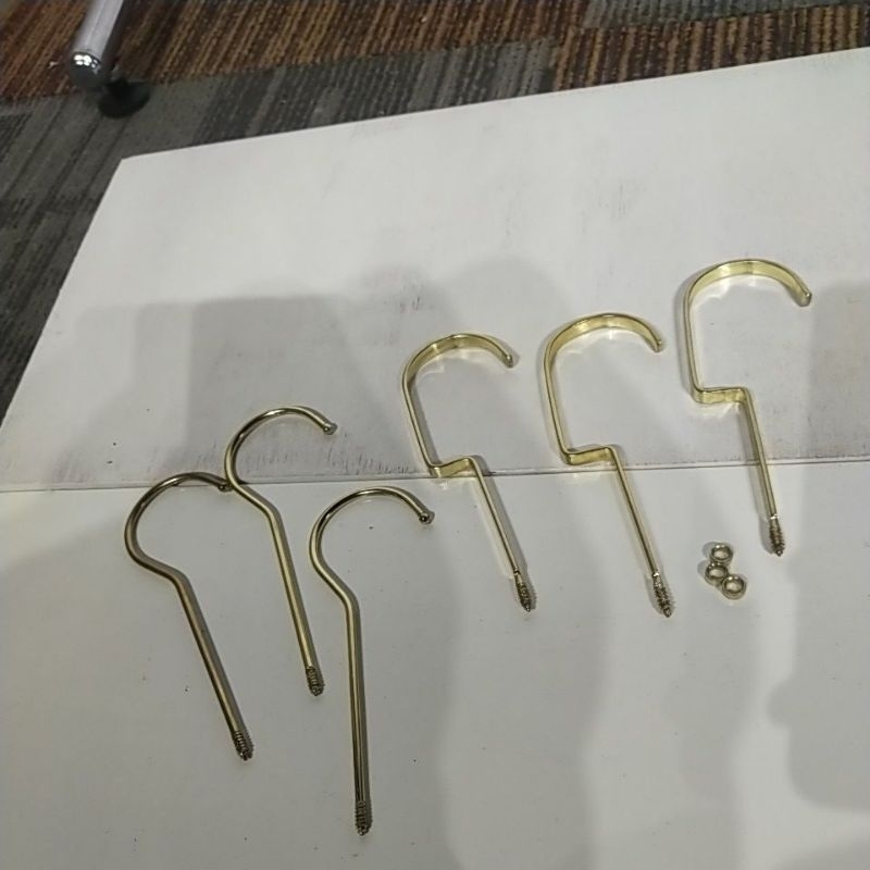 JUAL HOOK SAJA / HOOK MURAH / OBRAL HOOK MURAH / gantungan singge hook panjang gold/ singge hook gep