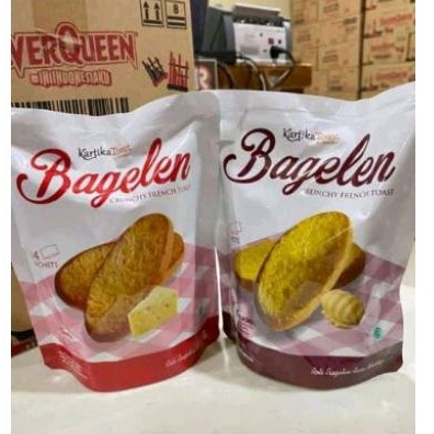 

BAGELEN CRUNCHY FRENCH TOAST DARI KARTIKA TOAST 78G (4PCS@19.5G)