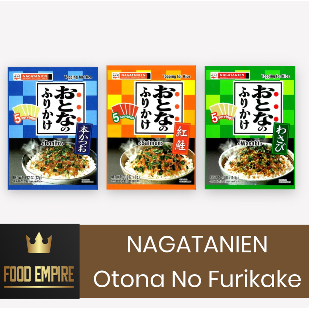 

NAGATANIEN Otona No Furikake | Rice Topping - Abon Tabur Jepang