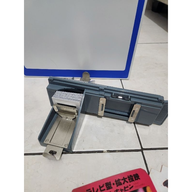 Film Viewer - Barang Antik - Slide Projector Twin Cabin - original japan 1984