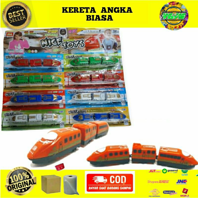 MAINAN ANAK KERETA ANGKA | KERETA PELURU |KERETA API EXPRESS