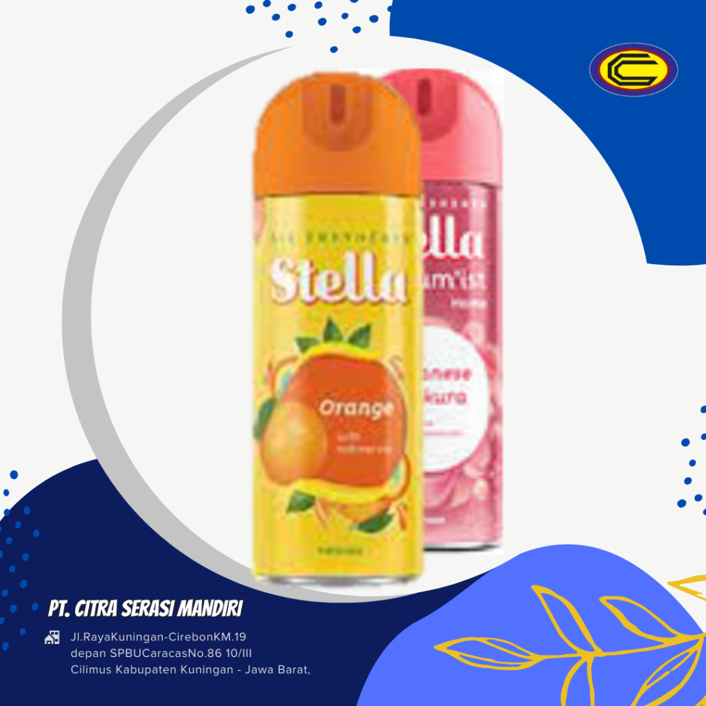 Stella Aerosol Pengharum Ruangan Spray 140ml