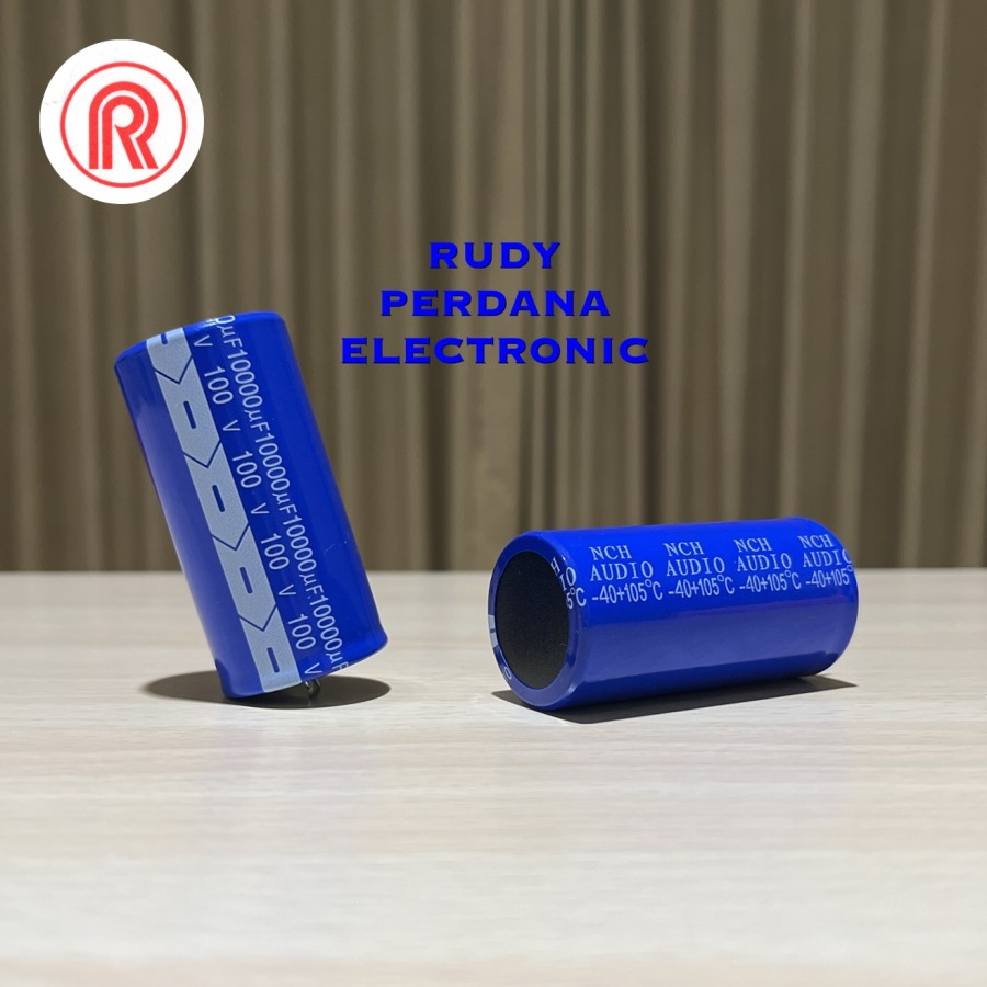 KAPASITOR ELCO ELKO 10000UF 100V 10000 UF 100 VOLT NCH AUDIO