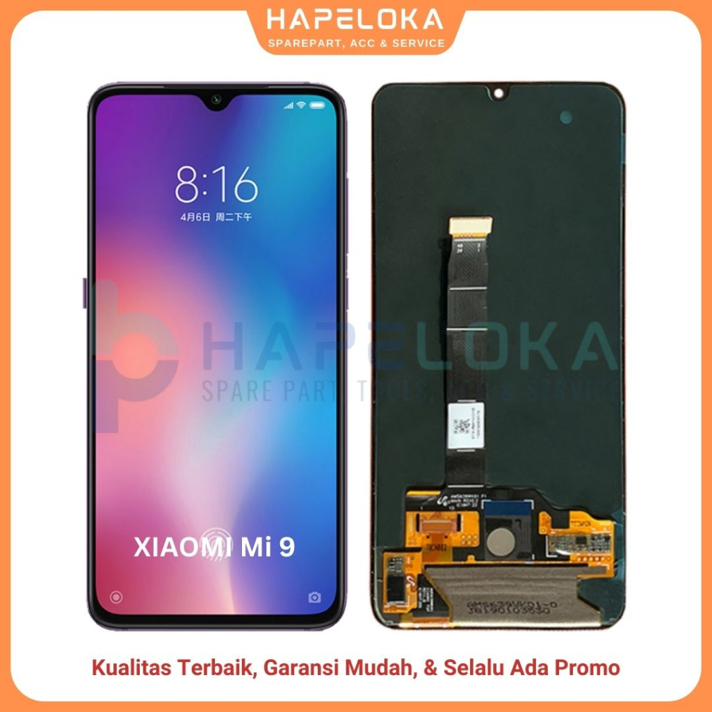LCD TOUCHSCREEN XIAOMI Mi 9 / Mi9 / MI 9 / MI9 - ORI COMPLETE
