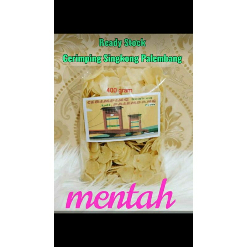 

cerimping singkong mentah