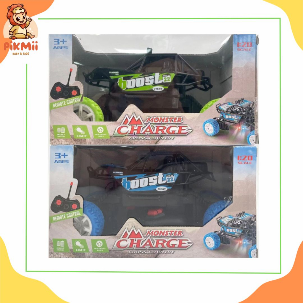 MAINAN MOBIL REMOTE CONTROL MONSTER CHARGER RC
