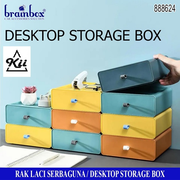 Kotak Laci Serbaguna - Storage Box Kotak Rak Susun Laci Penyimpanan