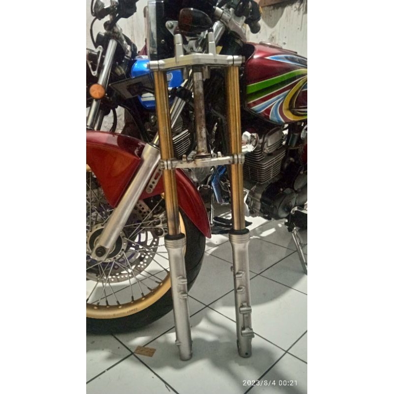 shock ninja R PNP Hondanya as gold original copotan gl CB MP Tiger