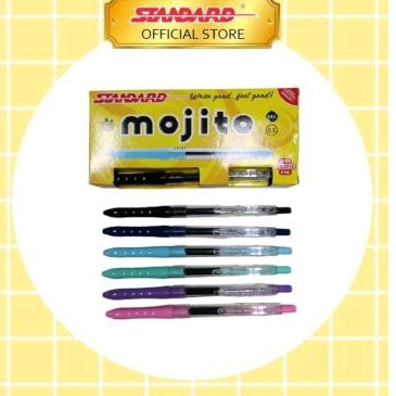 

Bolpen Standard MOJITO 0.5 hitam