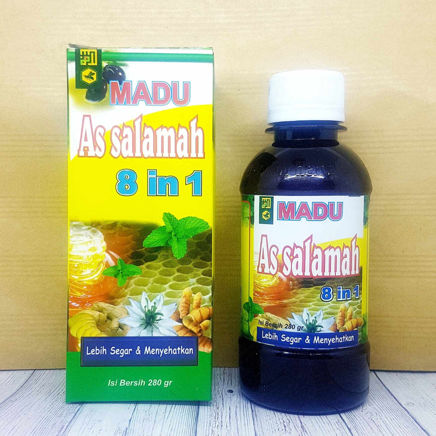 

Madu BATUK ASSALAMAH 8 IN 1 |assalamah Mengobati batuk berdahak, flu, pilek, demam