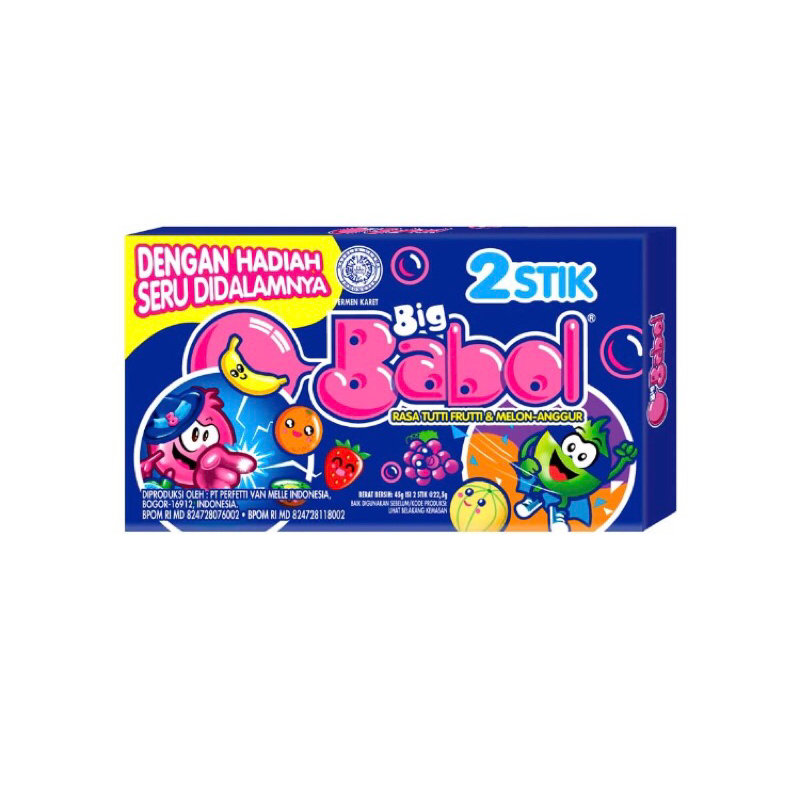 

Permen Big Babol 2 stik