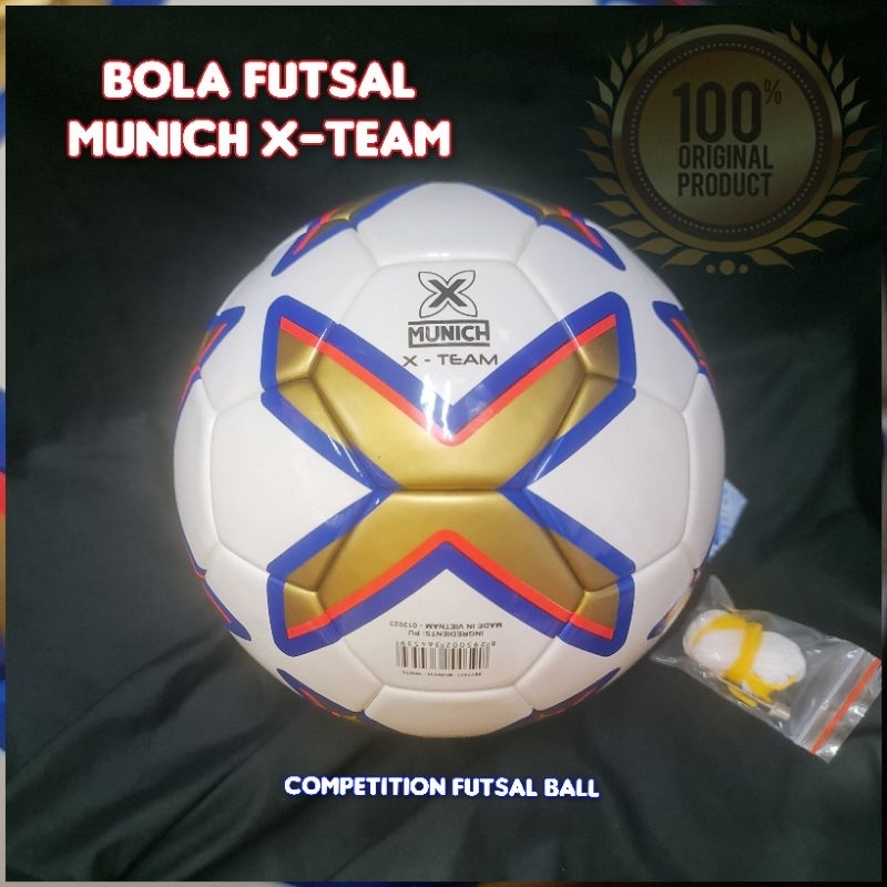 BOLA FUTSAL MUNICH X-TEAM COMPETITION FUTSAL BALL ORIGINAL