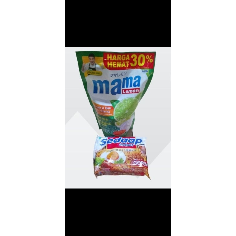 

mamalemin680ml+2pcsmie sedap