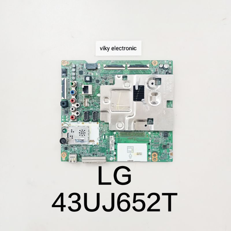 LG 43UJ652T mainboard mb mesin tv mobo modul TV LG 43UJ652T