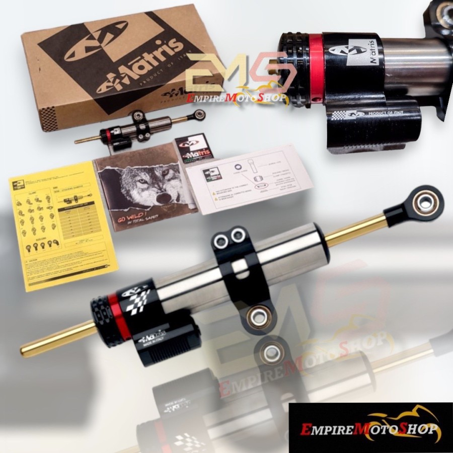 Stabilizer Stang Matris Steering Damper 70 Stroke Universal Original