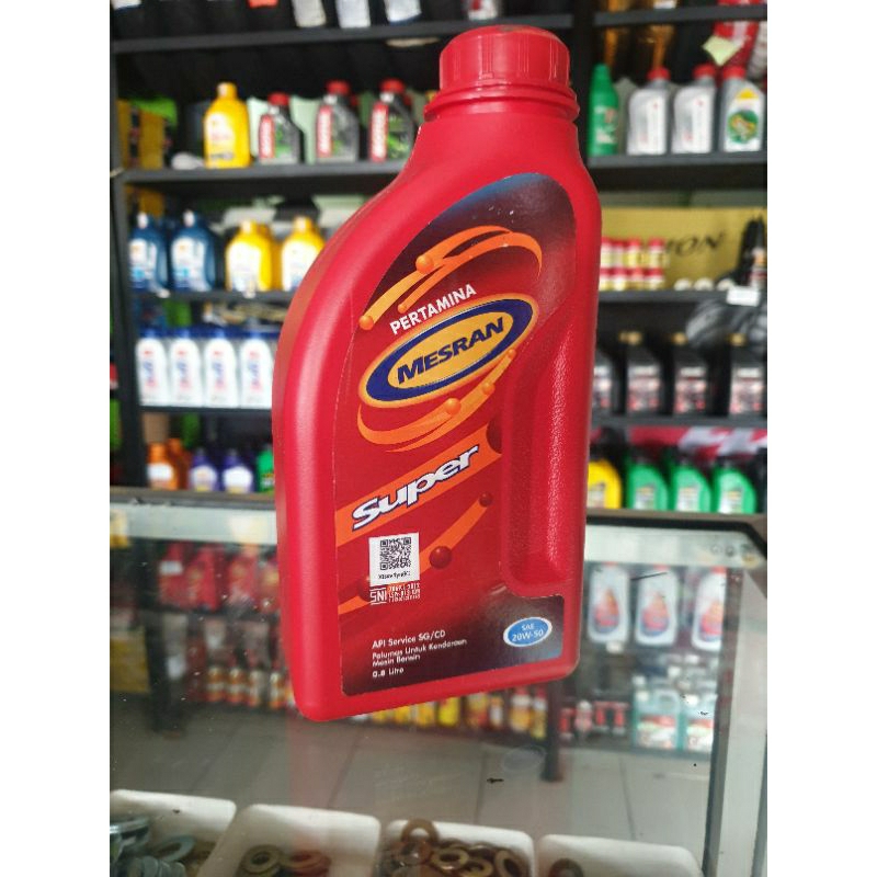 OLI MESRAN SUPER oli mesin mesran 0,8 20W-50
