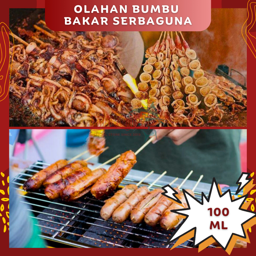

Korzaln Bumbu Bakar Serbaguna / Bumbu Bakar Pedas Manis 100Ml