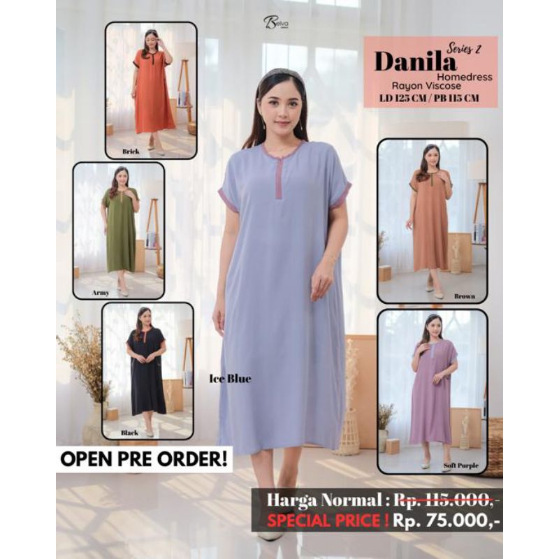 Spesial Price Danila Homedress  series 2 by Belva Fashion//Qisma Store