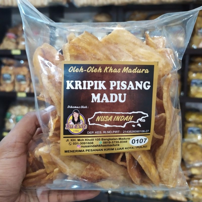 

Keripik Pisang Madu 200 gram