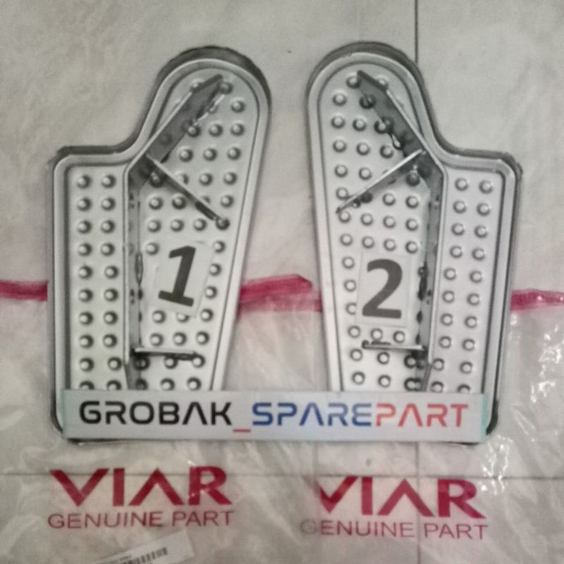 Yougz Rezeky Step, Pijakkan Kaki, Foot Rest (; Rh/Lh, 1 Biji) Viar Karya 2023, Original