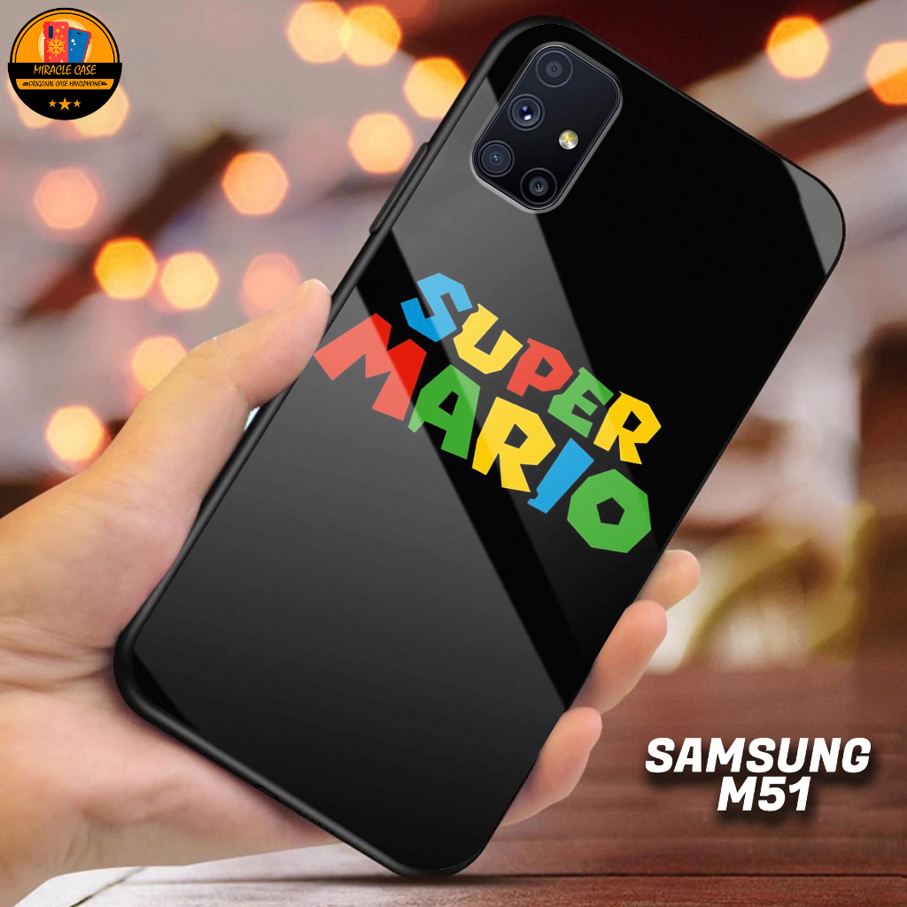 Case SAMSUNG M51 - Casing SAMSUNG M51 Terbaru 2023 MIRACLE CASE [ MOTIF 05 ] Silikon -  Case Hp SAMS