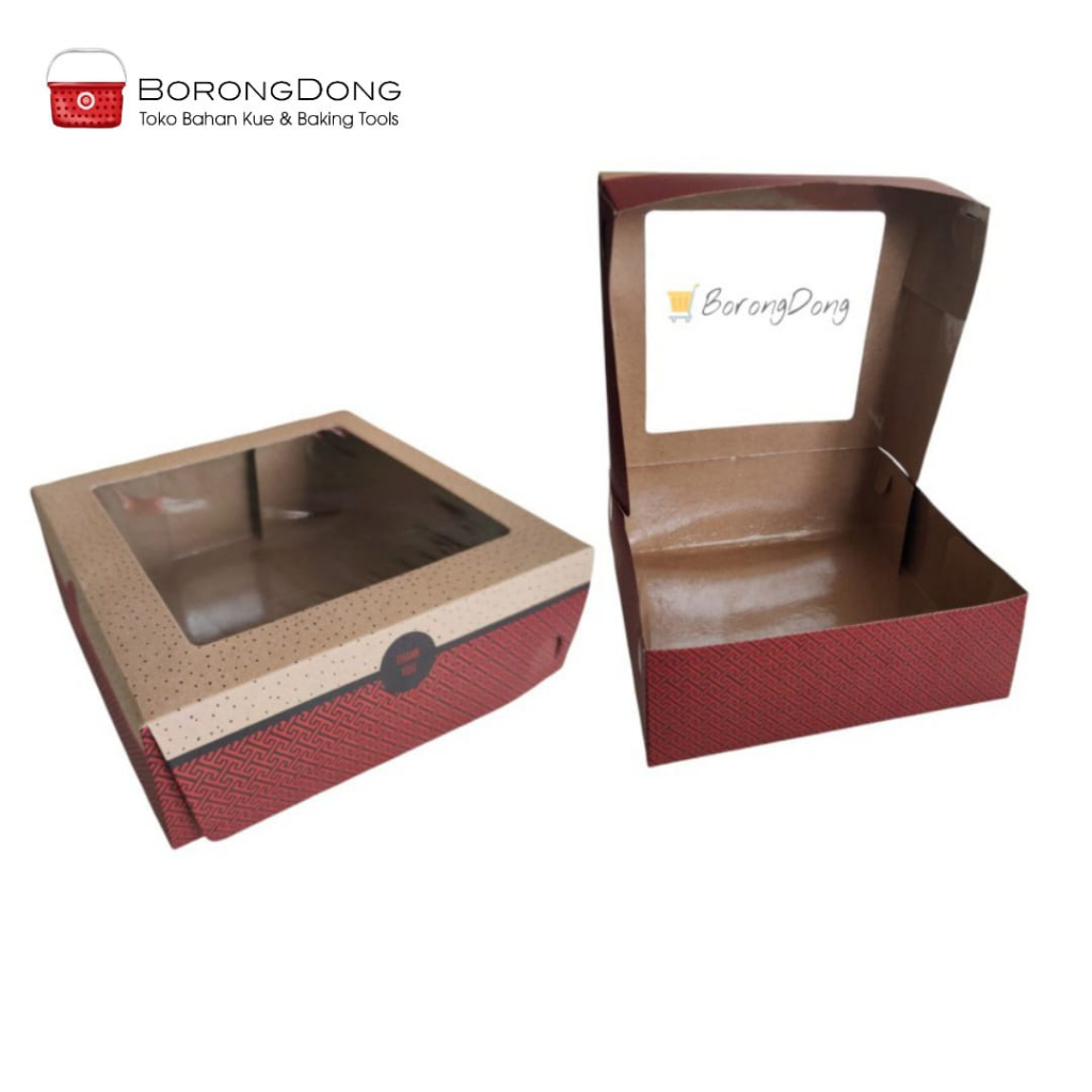 

Dus Kue Caesar Lux Brown 18x18x7 / Kotak Kue