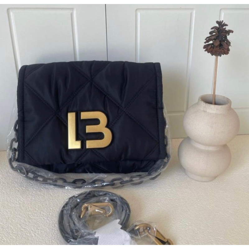 Aaliya black small buttonscarves benangjarum new nylon