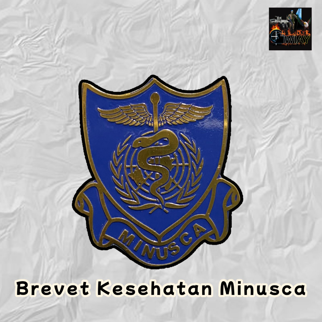 Pron / Bros / Wings / Brevet Kesehatan Minusca TNI POLRI