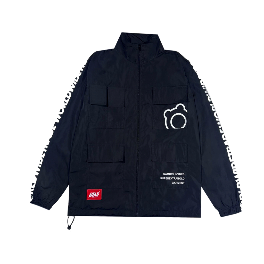 Namory Invasion Jacket Windbreaker Tomoe Gozen HITAM