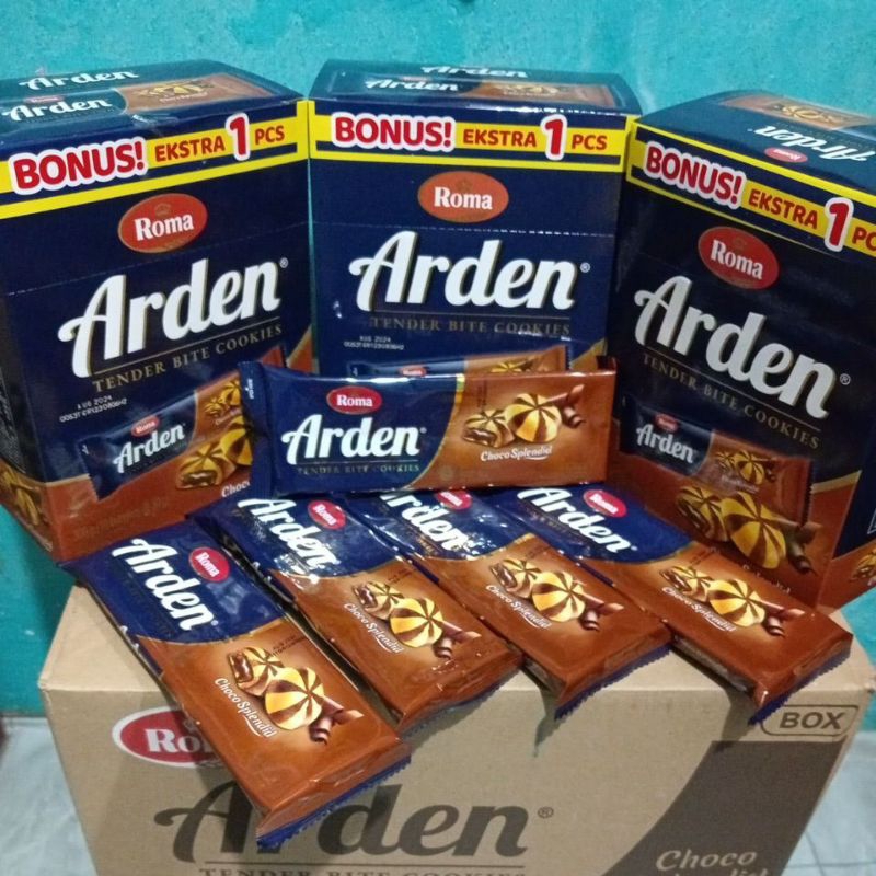 

Biskuit cokelat Roma Arden box splendid 1 box isi 10 pcs