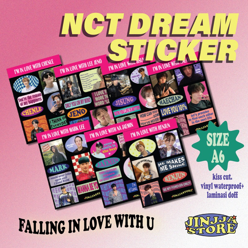 

NCT Dream Sticker (falling in love with u)